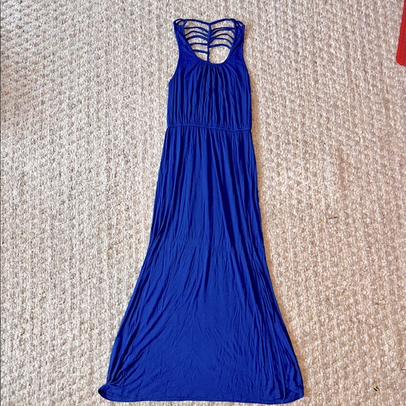 Royal Blue Maxi Dress - Picture 1 of 5